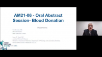 AM21-06: Oral Abstract Session -- Blood Donation icon