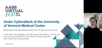 AM21-63: Under Cyberattack at the University of Vermont Medical Center: Laboratory Medicine and Anesthesia Share the 25-Day Survival Story