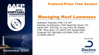 Prime Time: Managing Hoof Lameness Panel icon