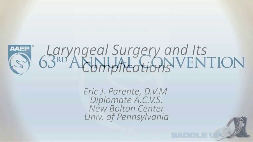 Laryngeal Surgery and Its Complications