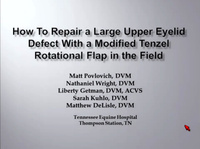 How to Repair a Large Upper Eyelid Defect with a Modified Tenzel Rotational Flap in the Field icon