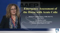 Emergency Assessment of the Horse with Acute Colic icon