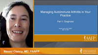 Management of Autoimmune Rheumatoid Disorders: Diagnosis icon