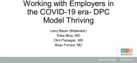 Working with Employers in the COVID-19 Era - DPC Model Thriving icon
