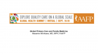 Welcome & Overview & Global Primary Care and Family Medicine icon