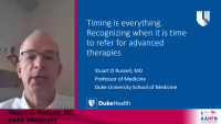 Timing is Everything; Recognizing When It is Time to Refer for Advanced Therapies icon