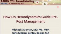 NP: How Do Hemodynamics Guide Pre-Post Management? icon