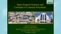Spine Surgical Anatomy and Clinical Correlates to Common procedures icon