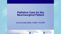 Palliative Care for the Neurosurgical Patient icon