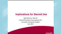 Implications for Steroid Use icon