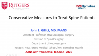 Conservative Measures to Treat Spine Patients icon