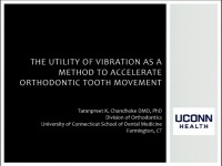 The Utility of Vibration as a Method to Accelerate Orthodontic Tooth Movement icon