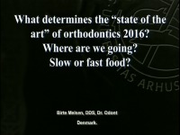 Angle Lecture: Fast Food or Slow Food Orthodontics icon