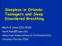 Sleepless in Orlando: The Orthodontist's Guide to Teenagers and Sleep icon