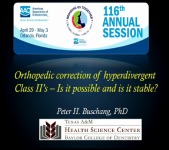 Orthopedic Correction of Hyperdivergent Class II’s: Is it Possible and is it Stable? icon