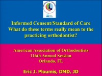 Informed Consent and the Standard of Care: What do Those Terms Really Mean? icon