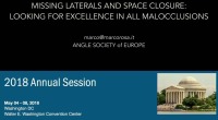 2018 AAO Annual Session - Missing Maxillary Incisors: Predictable Space Closure in All Malocclusions
