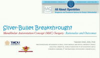 2020 Winter Conference - Silver-Bullet Breakthrough? Mandibular Autorotation Concept (MAC) Surgery: Rationales and Outcomes