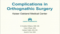 Complications in Orthognathic Surgery icon