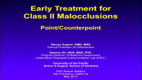 Point: Early Correction of Class II Malocclusions – Is it Effective?