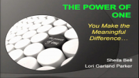 "The Power of One": You Make the Meaningful Difference icon