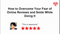 How to Overcome Your Fear of Onine Reviews and Smile While Doing It icon