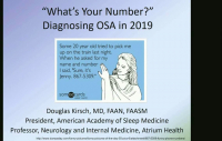 What's Your Number? Diagnosing Obstructive Sleep Apnea in 2019