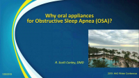 Managing OSA with Oral Appliances: An Overview
