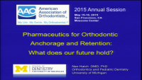 Pharmaceutics for Orthodontic Anchorage and Retention: What Does our Future Hold?