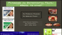 Planning an Orthodontic Trial? Where to Start