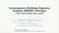 Contemporary Multiloop Edgewise Archwire (MEAW) Technique: Old-fashioned but Useful