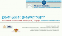 Silver-Bullet Breakthrough? Mandibular Autorotation Concept (MAC) Surgery: Rationales and Outcomes