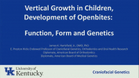 Vertical Growth in Children, Development of Open Bites icon