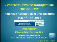 Practice Management: 'Inside-Out'