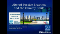 Altered Passive Eruption and the Gummy Smile