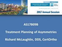Treatment Planning of Asymmetries