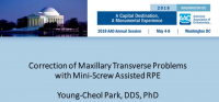 Correction of Maxillary Transverse Problems with Mini-Screw Assisted RPE