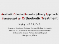 Aesthetic Oriented Interdisciplinary Approach Lead by Orthodontic Treatment