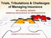 2011 Annual Session - Trials, Tribulations and Challenges of Managing Insurance Claims icon