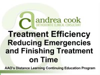 2015 AAO Webinar – Reducing Emergencies and Finishing Treatment on Time