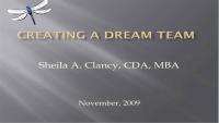 2009 AAO Webinar - Creating the Dream Team