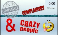 2016 AAO Annual Session - Managing Complainers, Compliance and Crazy People