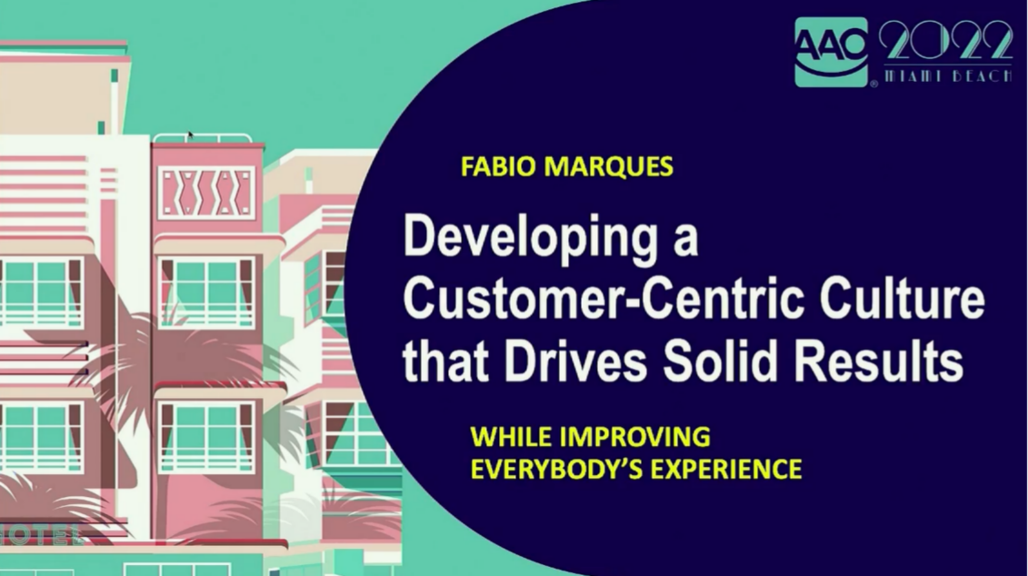 Developing a Customer Centric Culture that Drives Solid Results