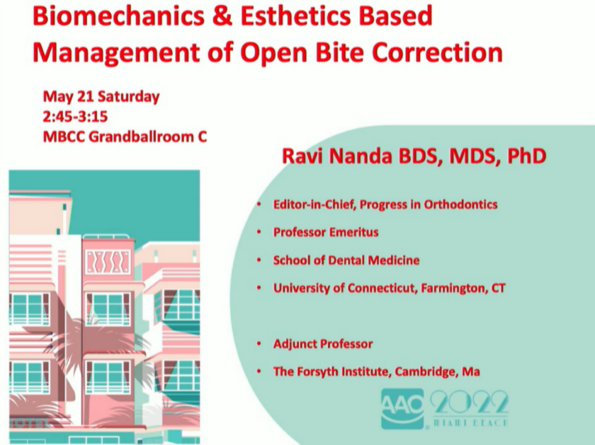 Biomechanics & Esthetics Based Management of Open Bite Correction