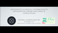 Orthodontic & Surgical Contributions to Orthognathic Surgery Inaccuracy & Complications
