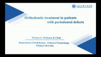Orthodontic Treatment in Patients with Periodontal Defects
