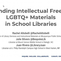 Defending Intellectual Freedom: LGBTQ+ Materials in School Libraries