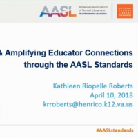 Making & Amplifying Educator Connections through the AASL Standards