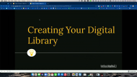 Create and Curate a Digital Library icon