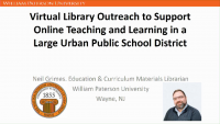 Virtual Library Outreach to Support Online Teaching and Learning in a Large Urban Public School District icon